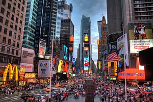 Times Square in New York